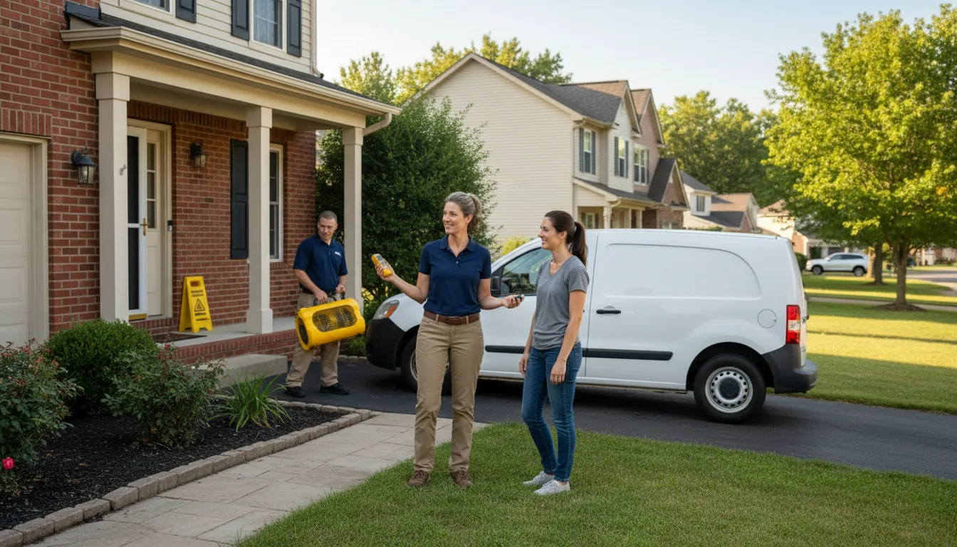 Water restoration image for Emergency Water Removal Services in Okmulgee, OK